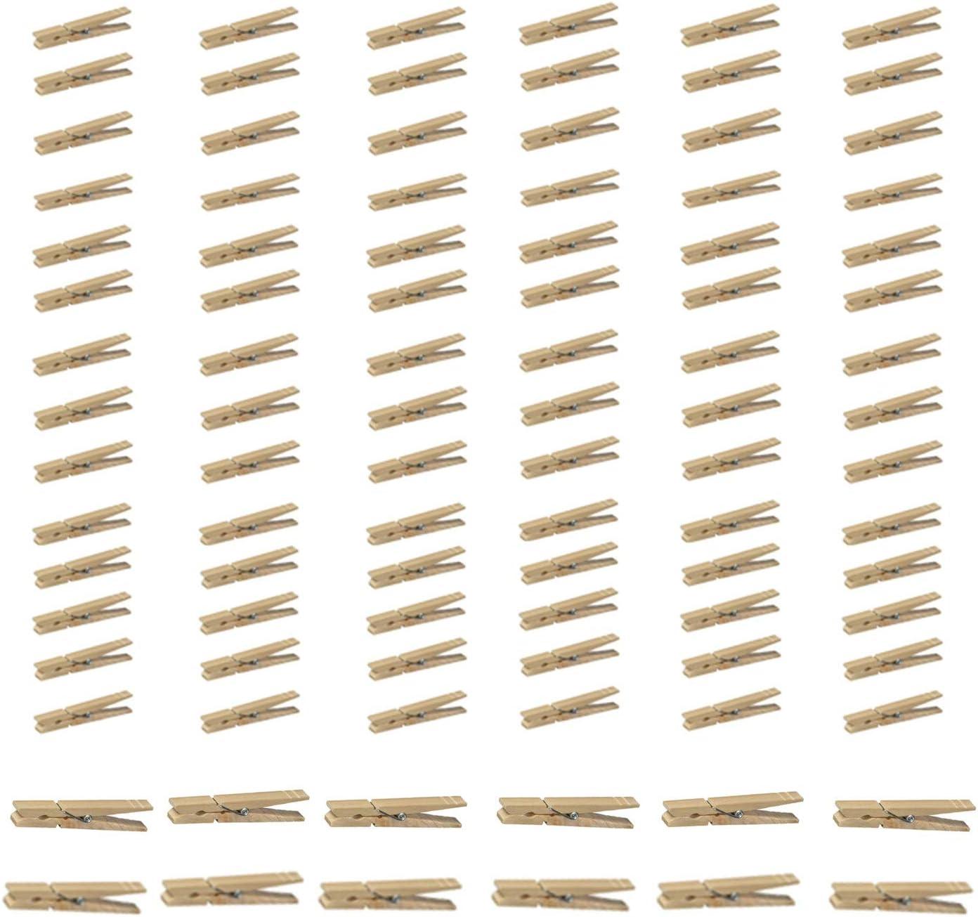imageHOMZ Wood Clothes Pins 96Count96 Clothespins